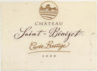 Ch. Saint Benezet Costières de Nîmes Cuvee Prestige