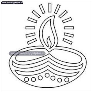 diwali pictures for drawing, Diwali scene drawing pictures