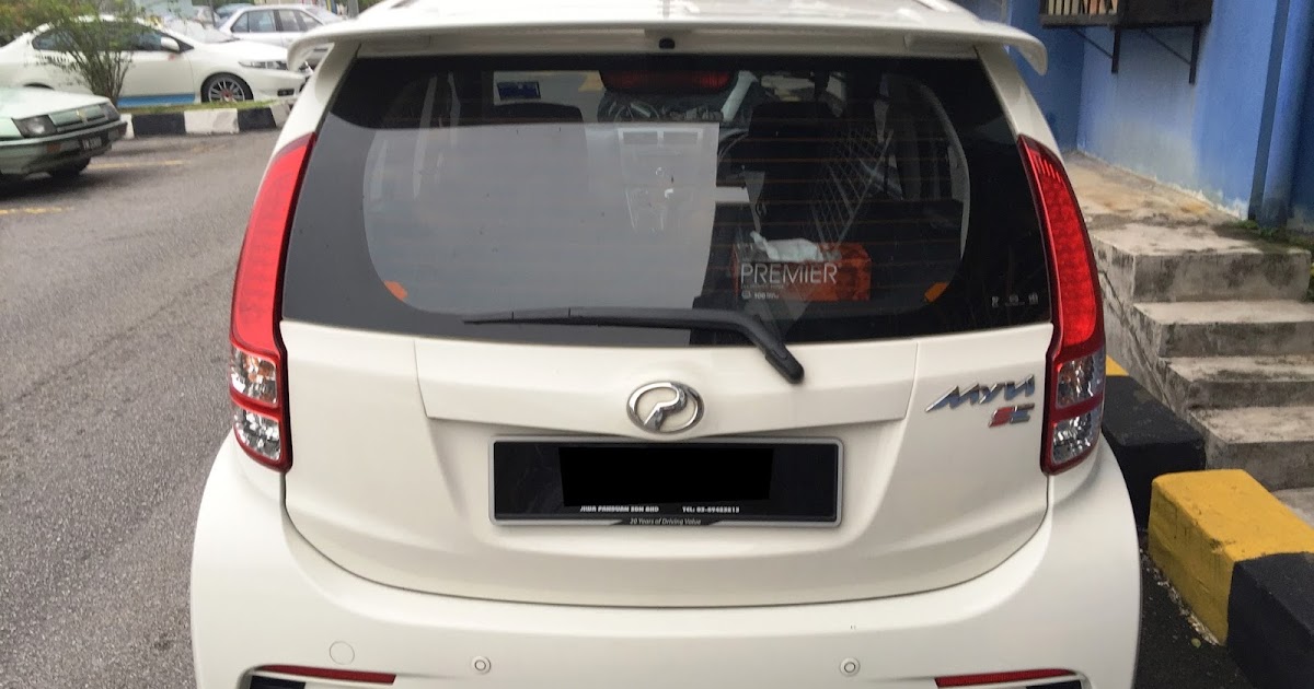 KERETA SEWA GOMBAK : PERODUA MYVI 1.3 (2018) - OH BARAKAH 