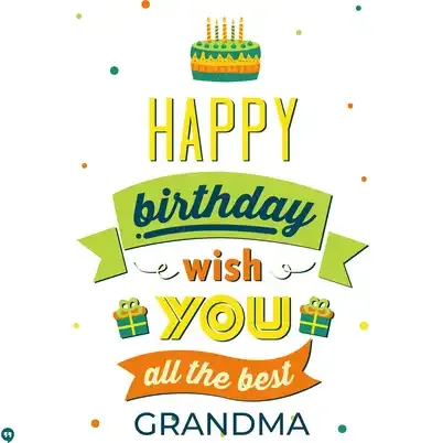 happy birthday wish you all the best grandma with cake images
