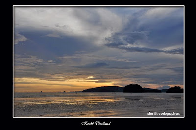 Noppharat Thara Beach, Ao Nang Beach, Pantai, Sunset, Senja, Krabi, Thailand, Phuket, Backpacking, travel, south east asia