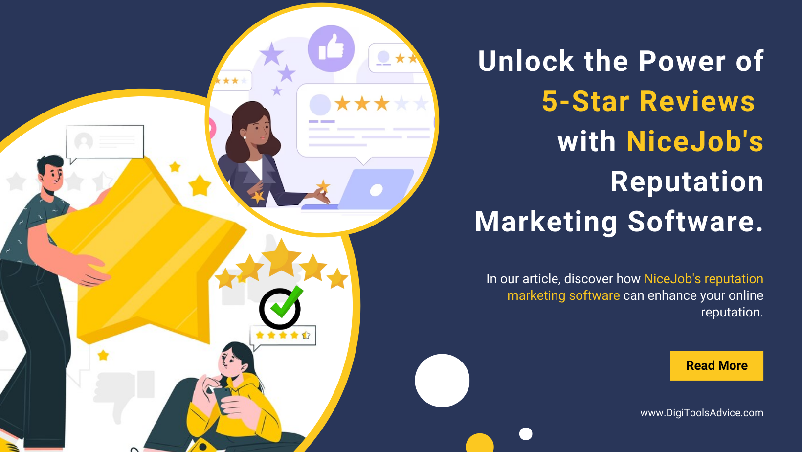 Unlock the Power of 5-Star Reviews with NiceJob's Reputation Marketing Software.