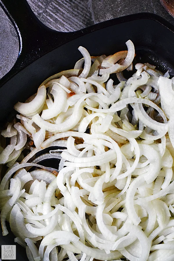 Caramelizing onions for Bacon Jam spread