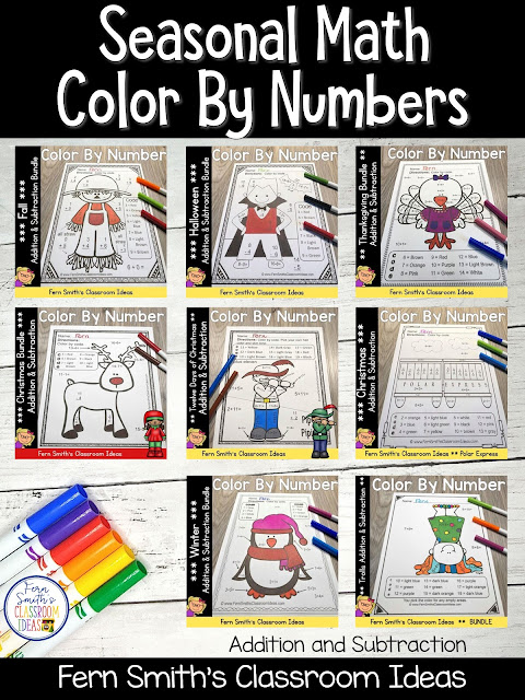 Color By Numbers | Color By Code Resources