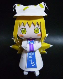 Ran Yakumo Papercraft