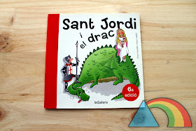 Portada del cuento Sant Jordi i el drac de la Editorial La Galera