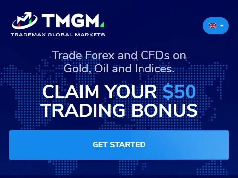 TMGM $50 Forex No Deposit Bonus