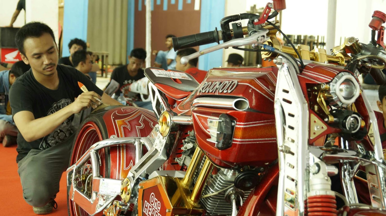 Final Battle Honda Modif Contest Ramai Dihadiri Finalis Dari 15