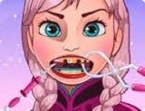 Frozen Anna tooth problems