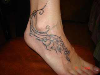 Foot tattoo