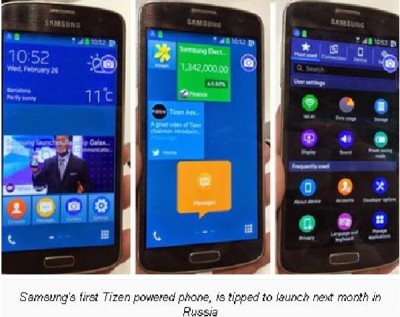 Ponsel Samsung-Tizen Akan Edar Mei 2014 di Rusia