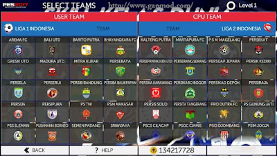 FTS Mod PES 2018 Apk Data OBB Update Terbaru Full Versen 2017