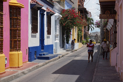 Dans les rues de Carthagène