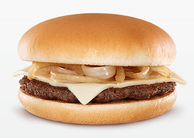 McDonald's Grilled Onion Cheddar Burger