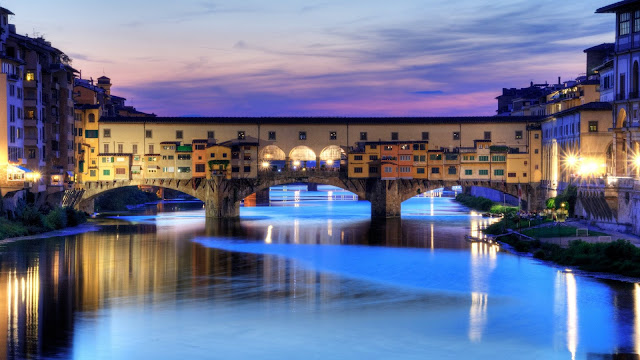 Florence Bridge in Italy