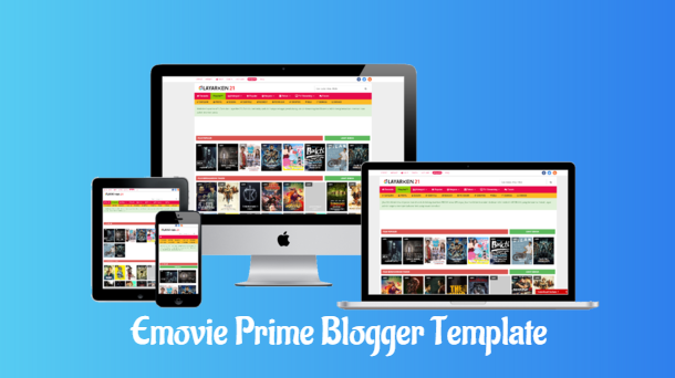 Emovie Prime V3.4 Premium Blogger Template - Responsive Blogger Template