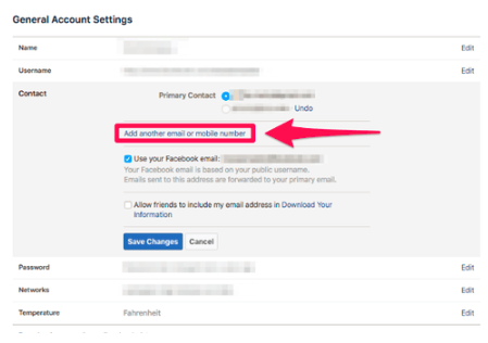 How to Change Email Address On Facebook