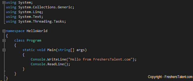 FreshersTalent_Learn_Free_Programming_Language