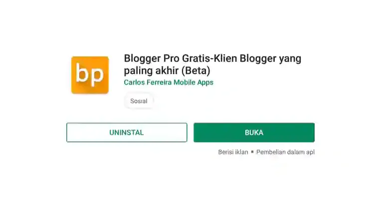 Keperluan Blogger android yang wajib digunakan