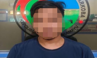 Dua Orang Diduga Sebagai Pengedar Narkotika Jenis Sabu Diamankan Polisi