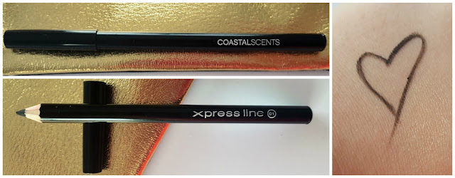 Coastal Scents Xpress Line Cosmetic Pencil in Black -  Full Size Value $4.95