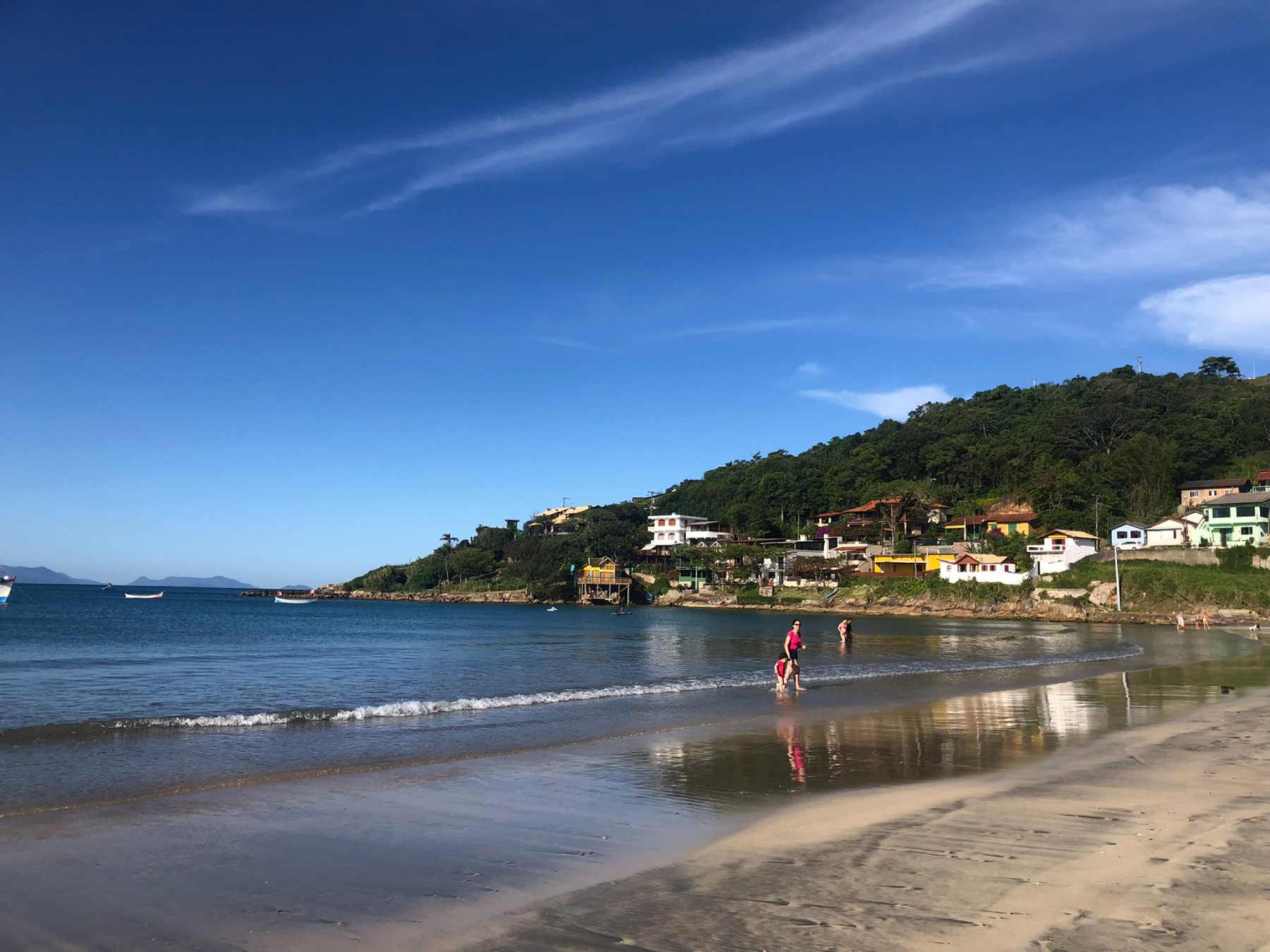 Praia do Centro - Garopaba