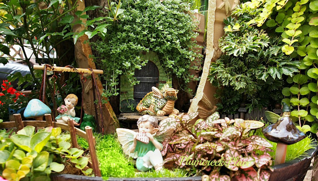 Broken Pot Fairy Garden, Container Gardening