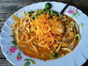 Original Stulang Laut Mee Rebus. Seaside Comfort Dish in the Happy Memories of Johor Folks