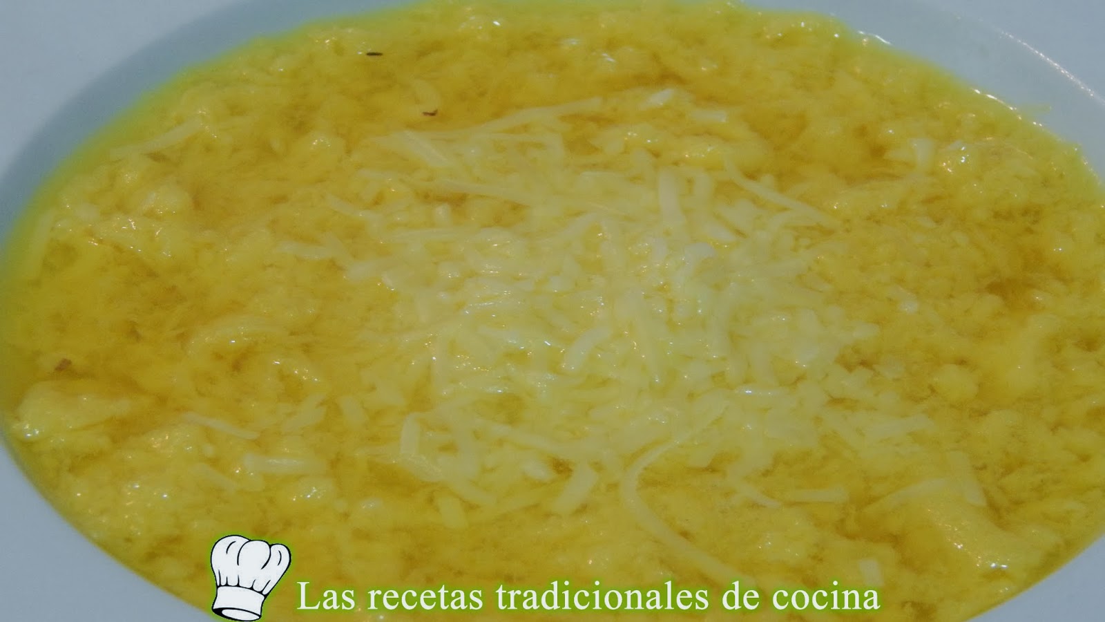 Receta fácil de sopa de huevo hilado