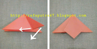 Seni origami bunga lily