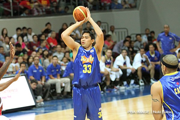 Player of the week earned by Ranidel de Ocampo of TNT