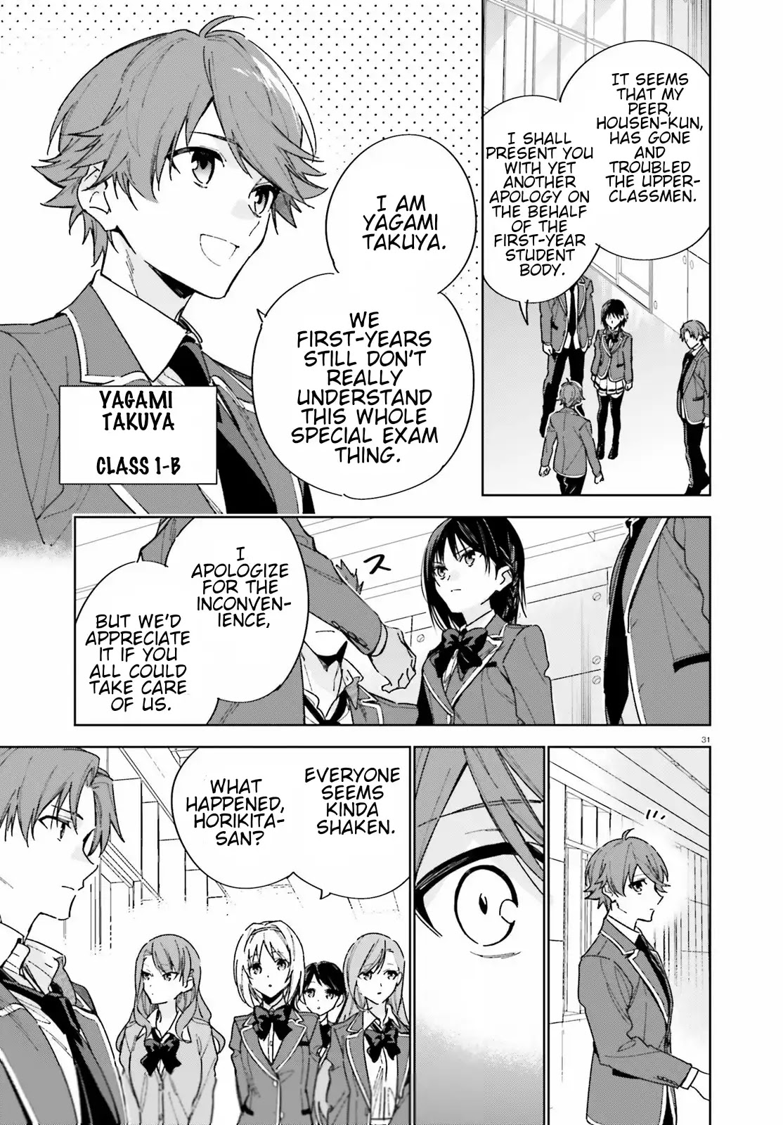 Classroom of the Elite – 2nd Year, Chapter 3 - Classroom of the Elite Manga  Online
