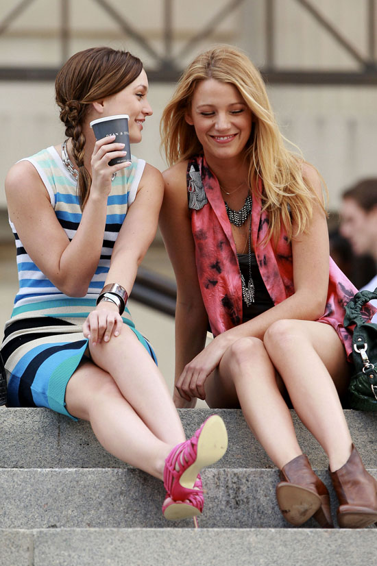Blake Lively And Leighton Meester Photoshoot. Blake Lively And Leighton
