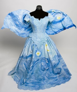 Van Gogh Starry Night Fairy Gown