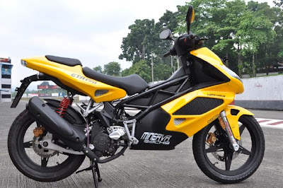  2010 Minerva GTR 170  Scooter Matic Sport  MODIFIKASI 