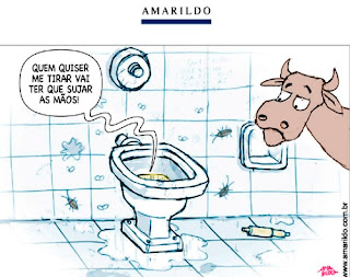 Charge do Amarildo - Jornal A Gazeta do ES