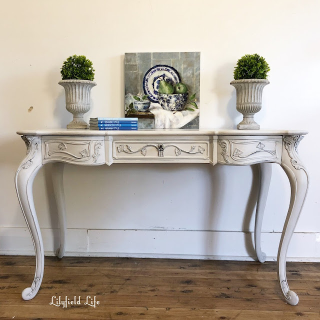 french style painted desk Lilyfield Life