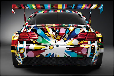 New BMW Art Car by Jeff Koons BMW M3 GT2