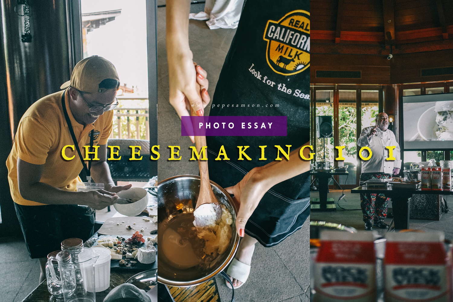 Cheesemaking workshop Real California Milk