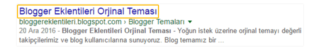 Blogger Yönetim Paneli Hakkında Bilgiler