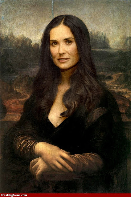 When Monalisa fixed , photoshop mona lisa 