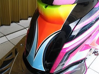 HONDA VARIO Full Body Airbrush Graphic 2