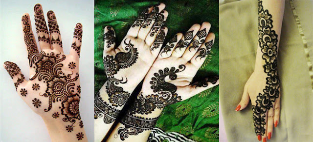 Different Types of Mehendi Designs with Images