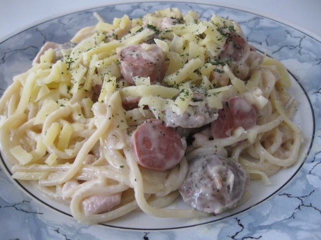 -: Spaghetti Carbonara