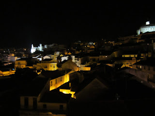 Coimbra Portugal vista nocturna
