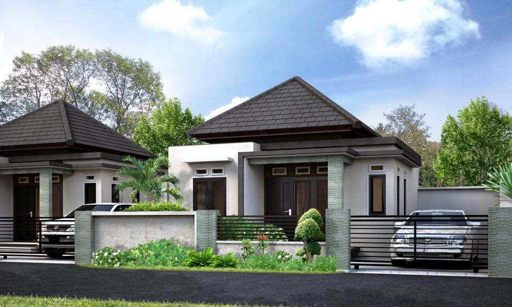 56 desain rumah  mewah  1  lantai  lantai  modern minimalis  