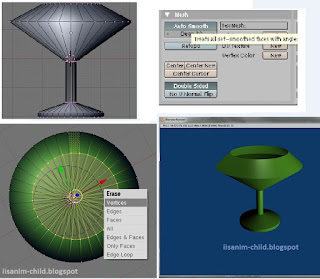 Tutorial Blender 2.49 Cara Membuat Gelas Unik