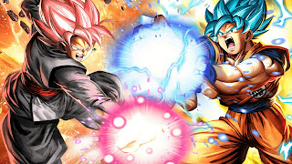 Black Goku rose , Goku super Saiyan Blue