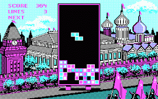 Tetris Kremlin screen shot  