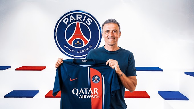 Luis Enrique é o novo técnico do Paris Saint-Germain